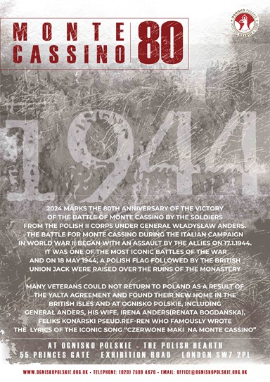 Monte Cassino 80 Poster Graphic